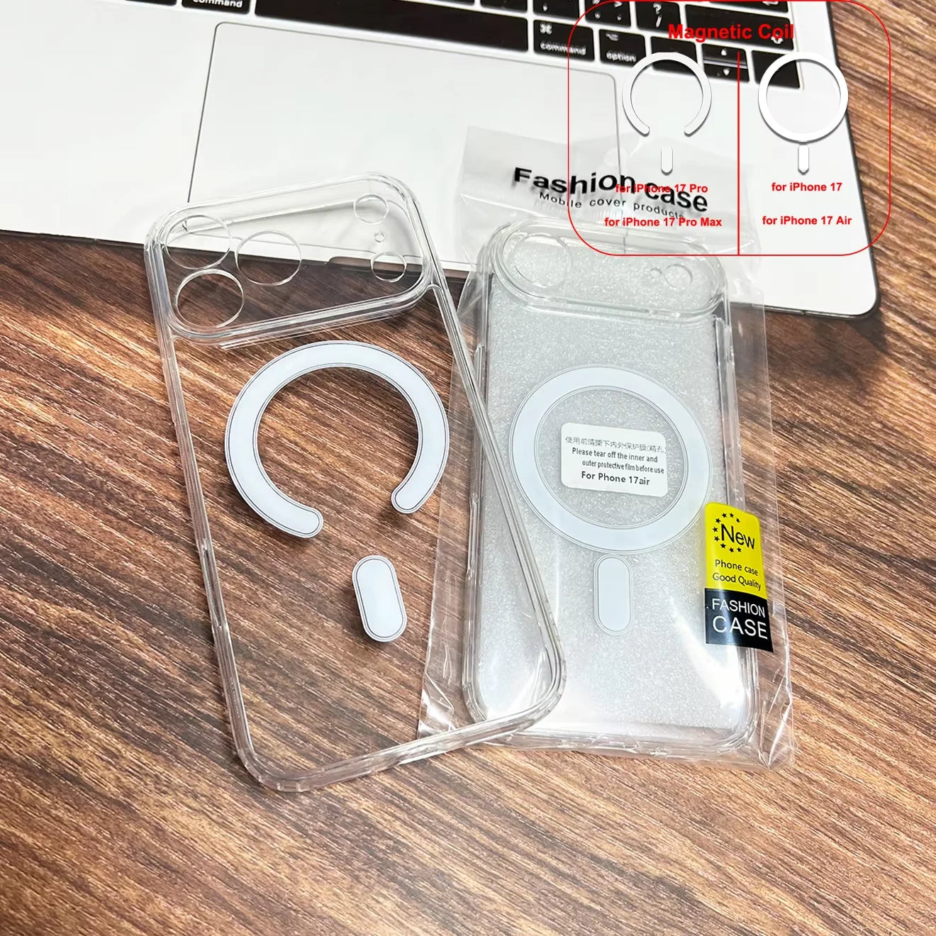 Crystal Clear Acrylic MagSafe Case