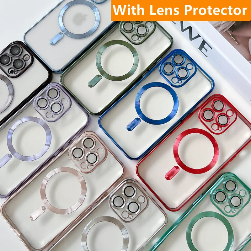MagSafe Plating Lens Protector Case