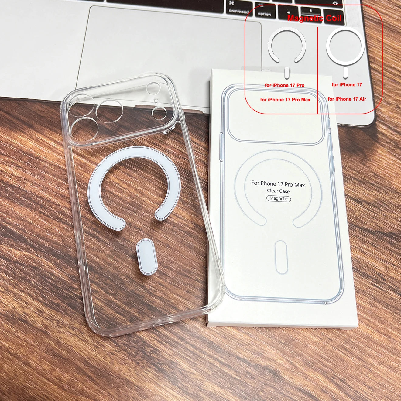 Crystal Clear Acrylic MagSafe Case
