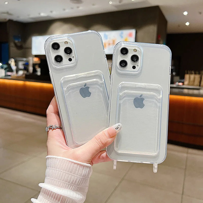 Transparent Shockproof Ring Case
