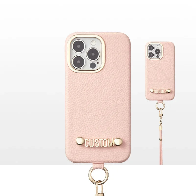 Custom Name Mini Lanyard Case