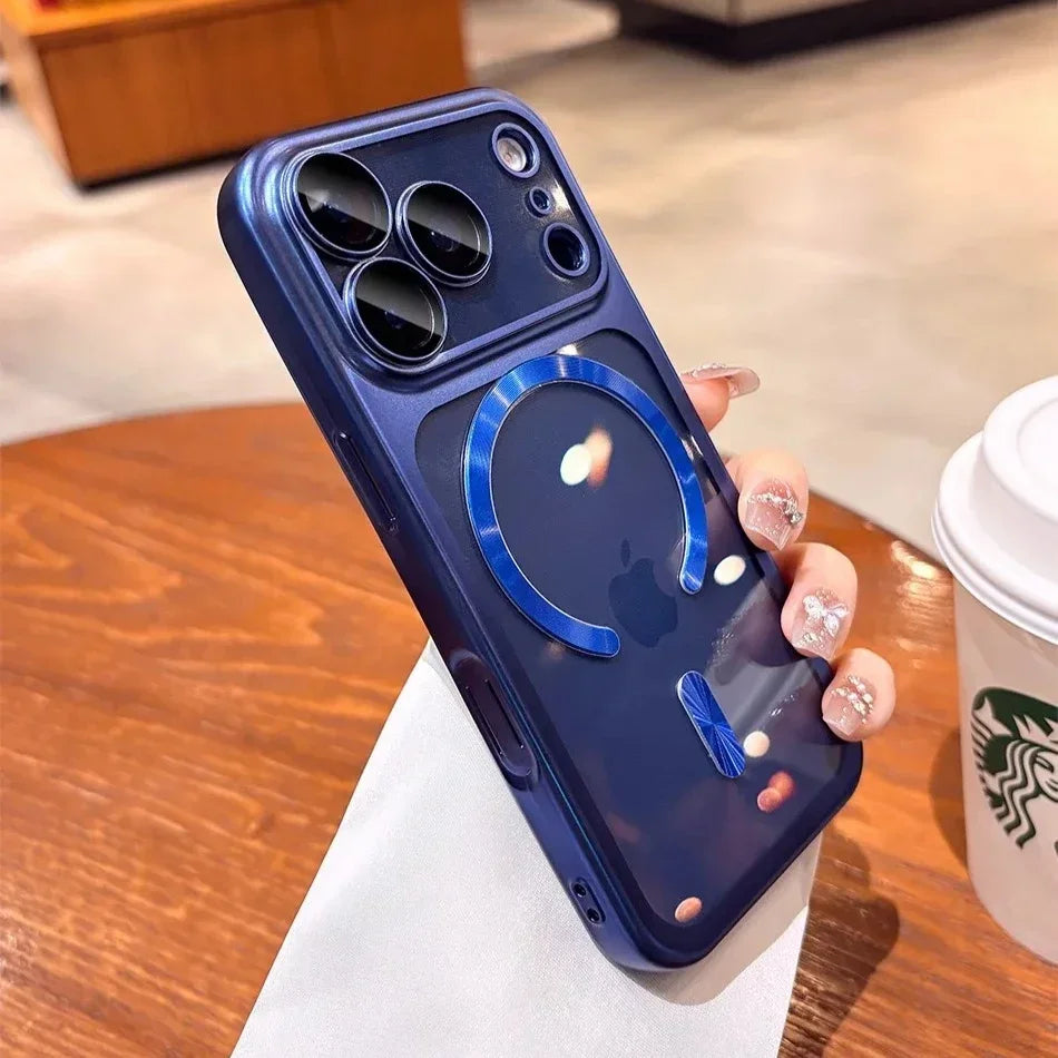 Transparent Magnetic Plating Case