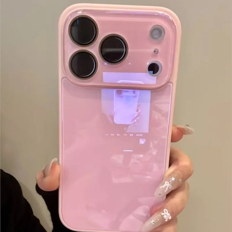 Candy Color Tempered Glass Case