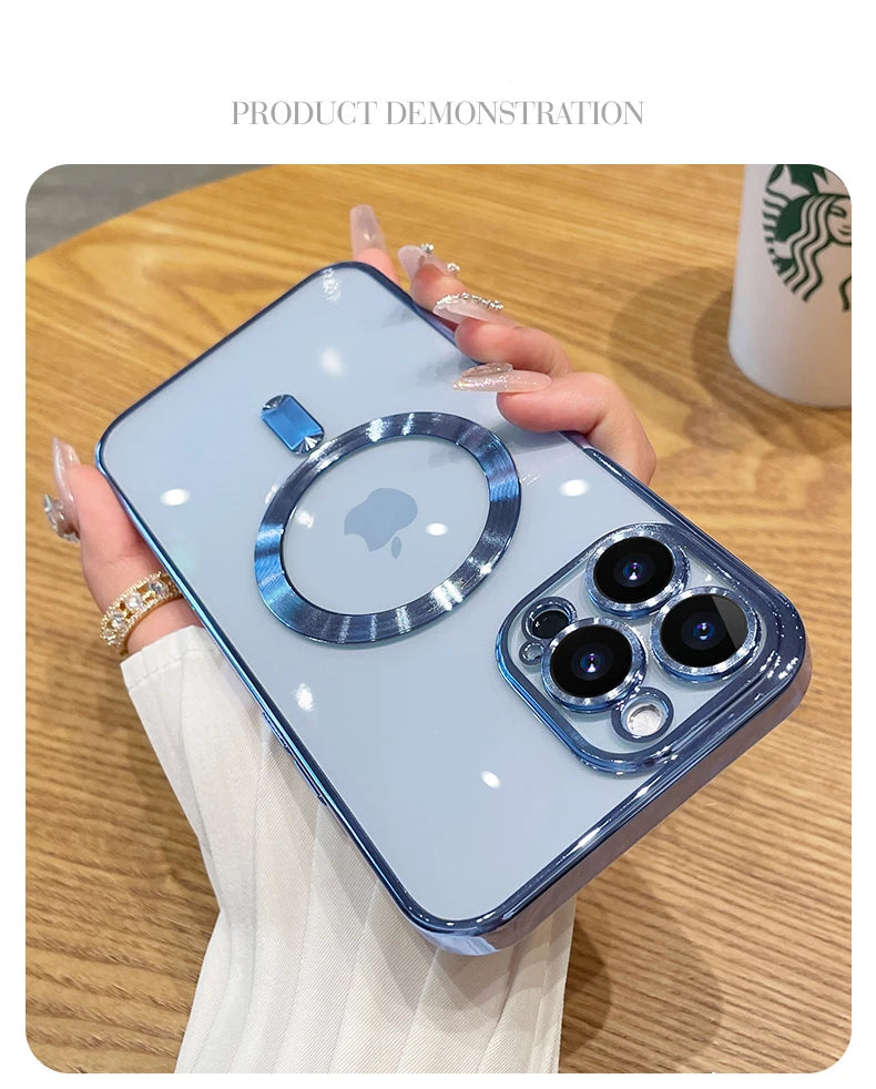 MagSafe Plating Lens Protector Case