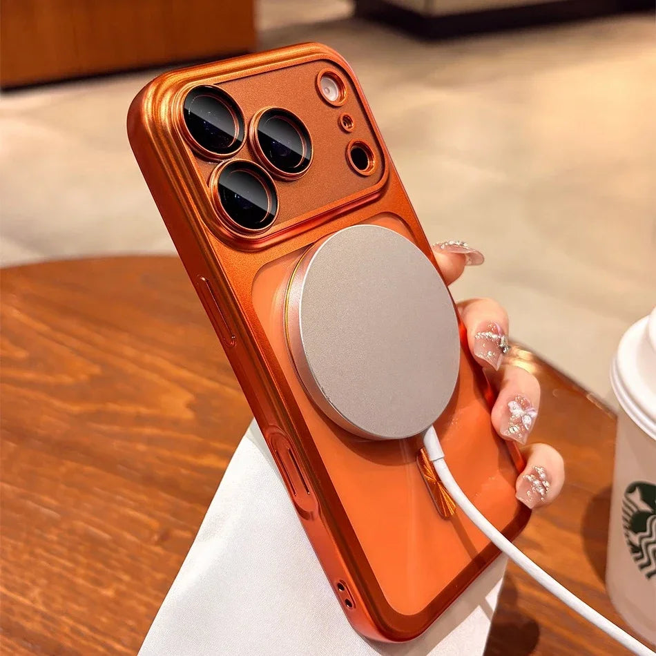 Transparent Magnetic Plating Case