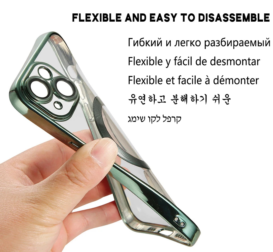 MagSafe Plating Lens Protector Case