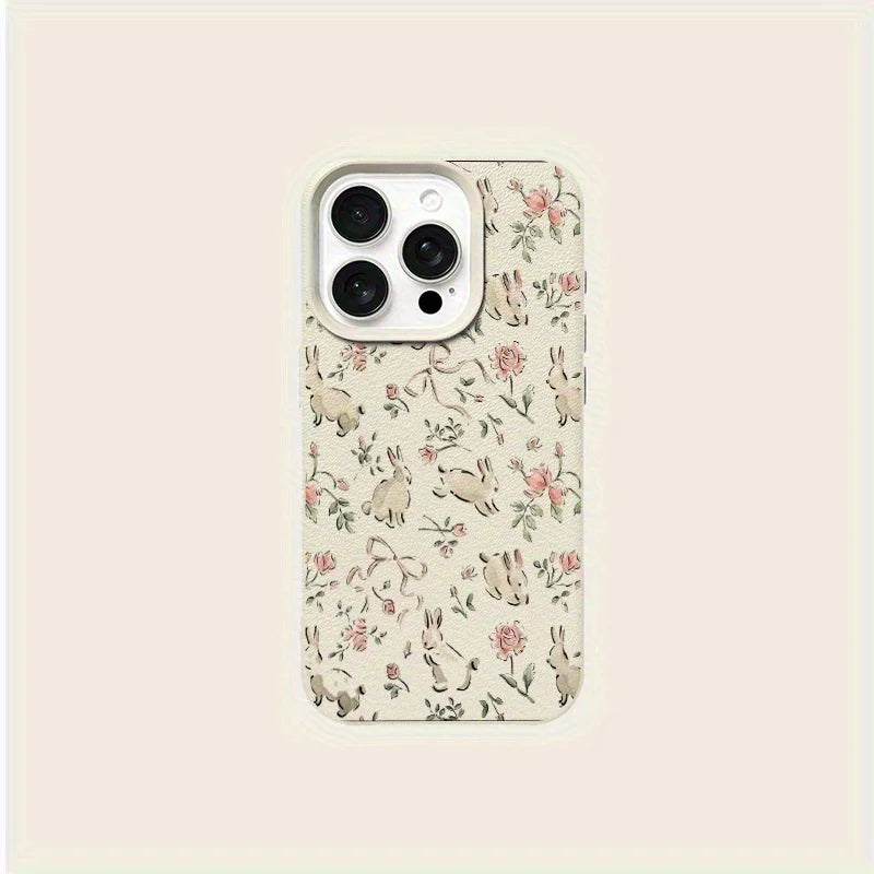 Cute Butterfly Bunny Floral Case