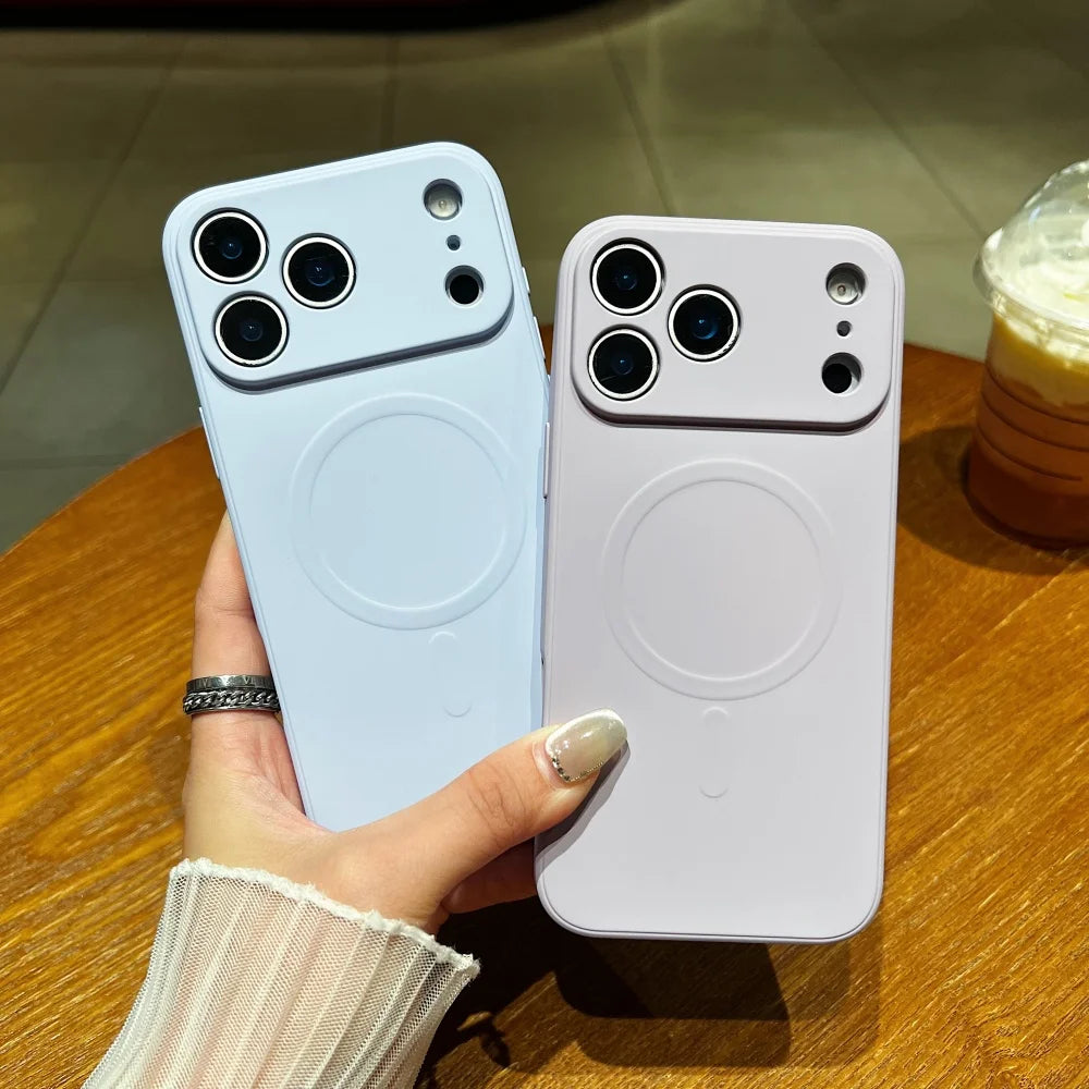 Soft Liquid Silicone MagSafe Case