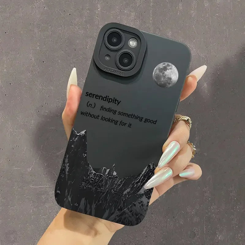 Black Lips Soft Silicone Case