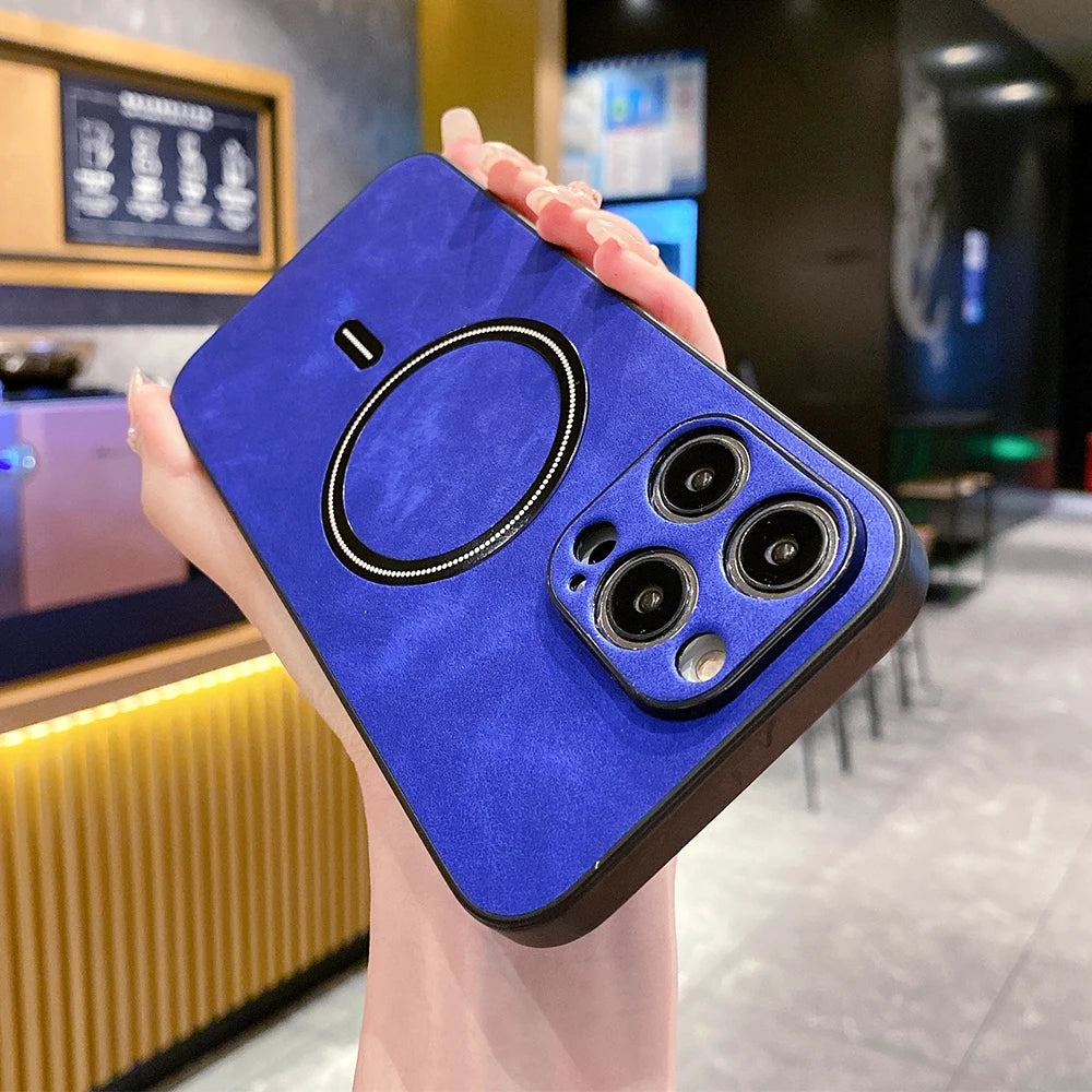 MagSafe Leather Wireless Case