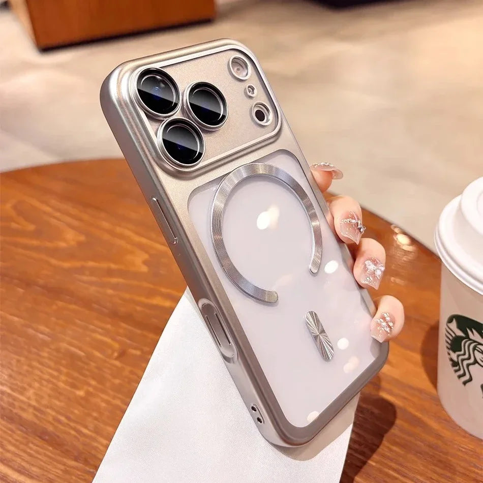 Transparent Magnetic Plating Case