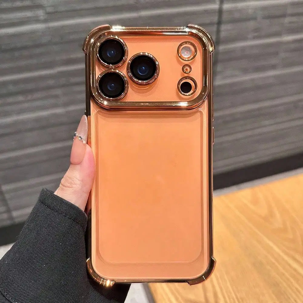 Cushioned Shockproof Plated Case