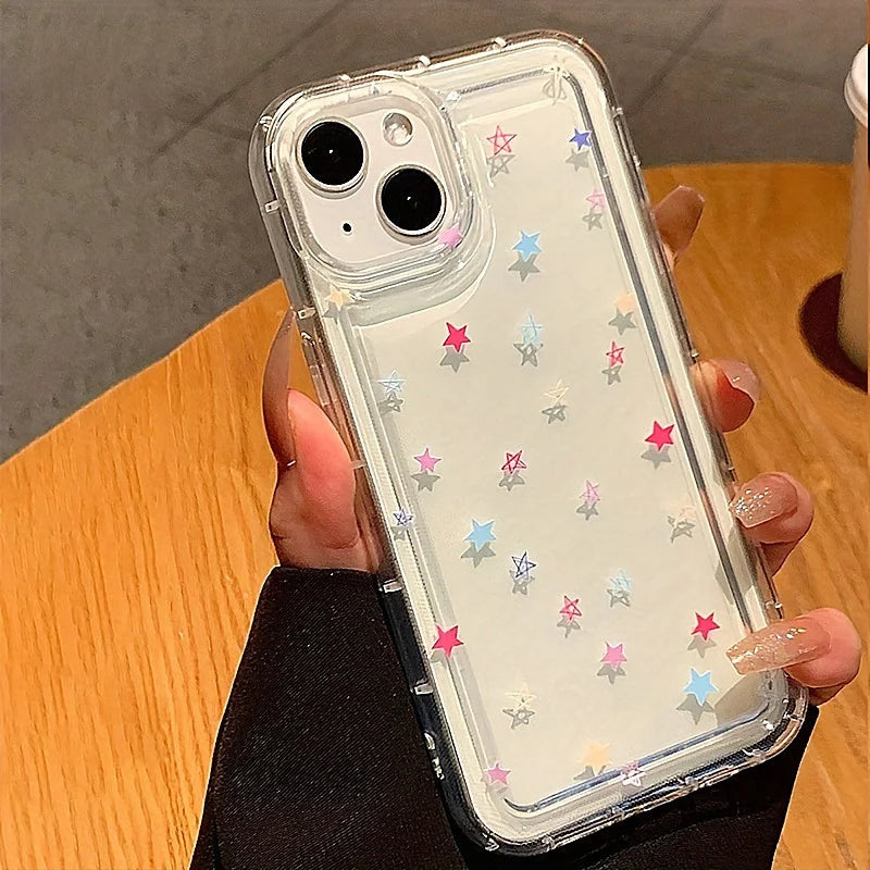Colorful Broken Flowers Soft Case