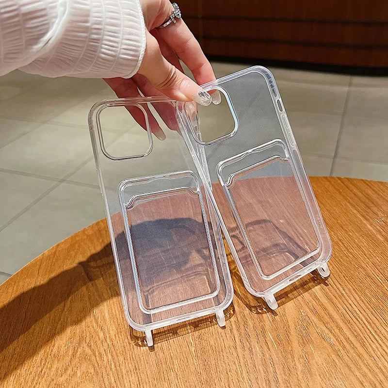 Transparent Shockproof Ring Case