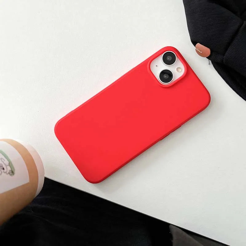 Candy Color Soft Shockproof Case