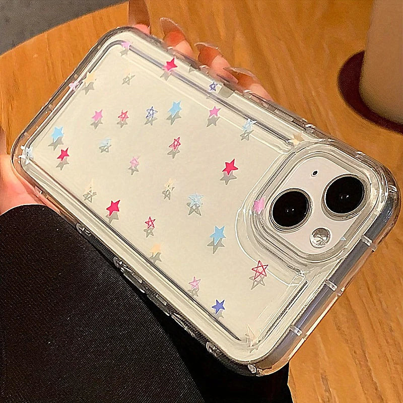 Colorful Broken Flowers Soft Case