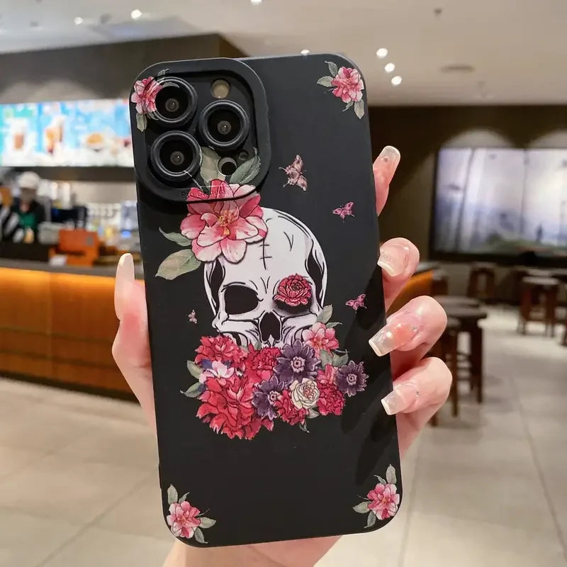 Black Lips Soft Silicone Case