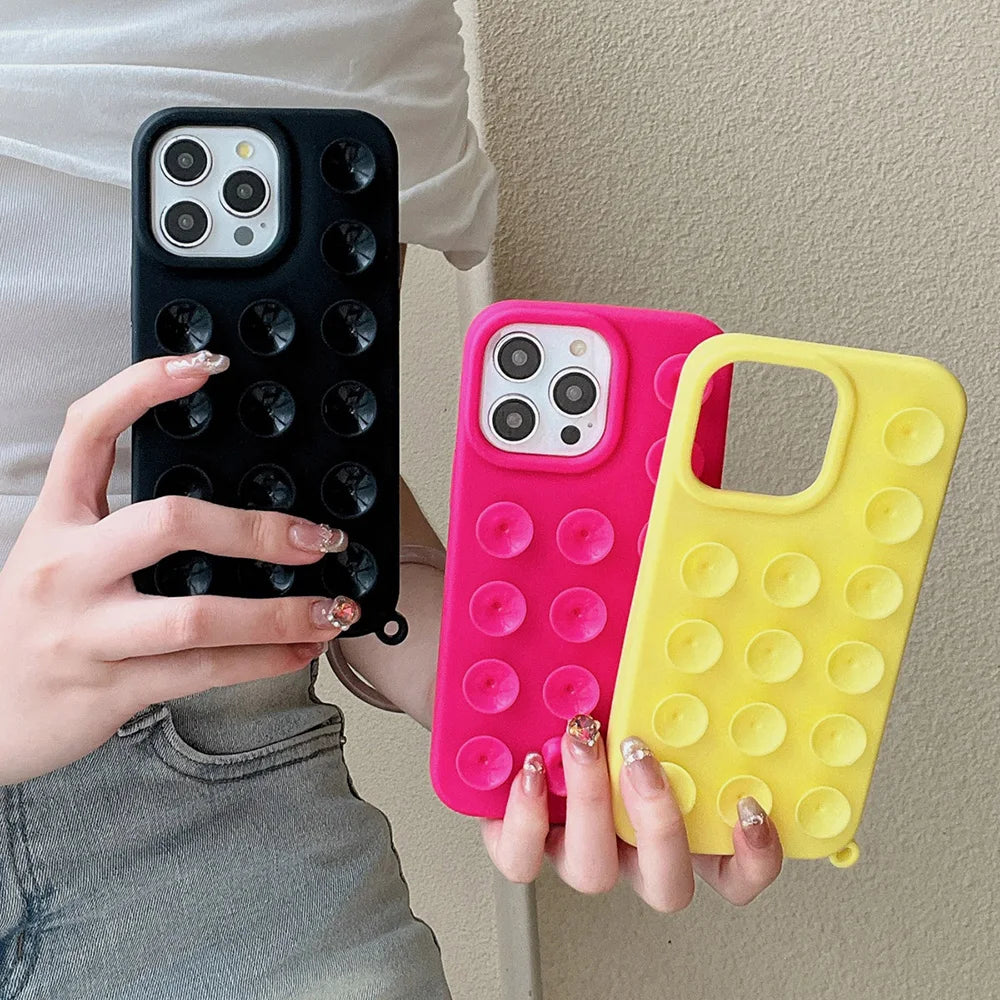 Suction Cup Soft Shockproof Case