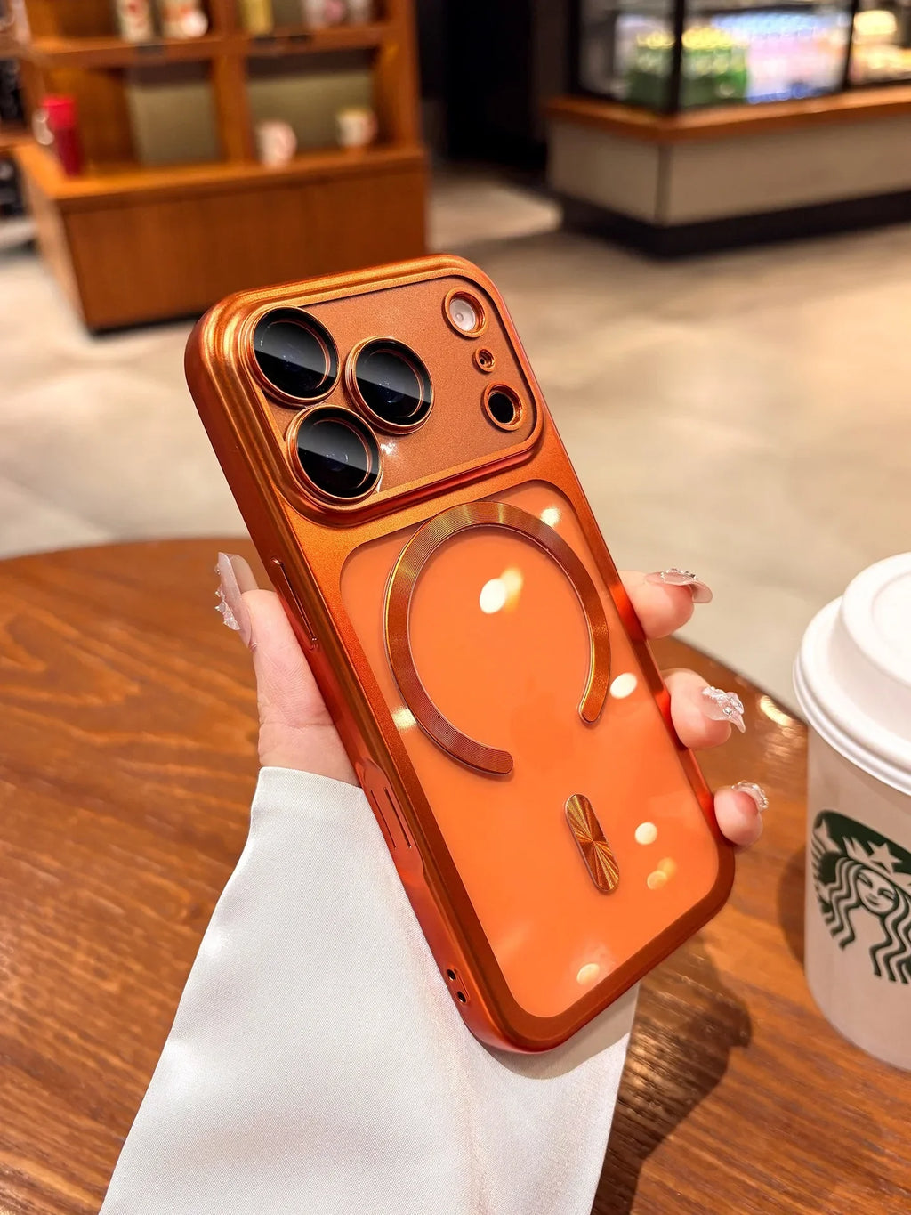 Transparent Magnetic Plating Case