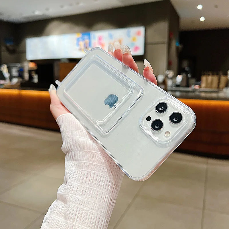 Transparent Shockproof Ring Case