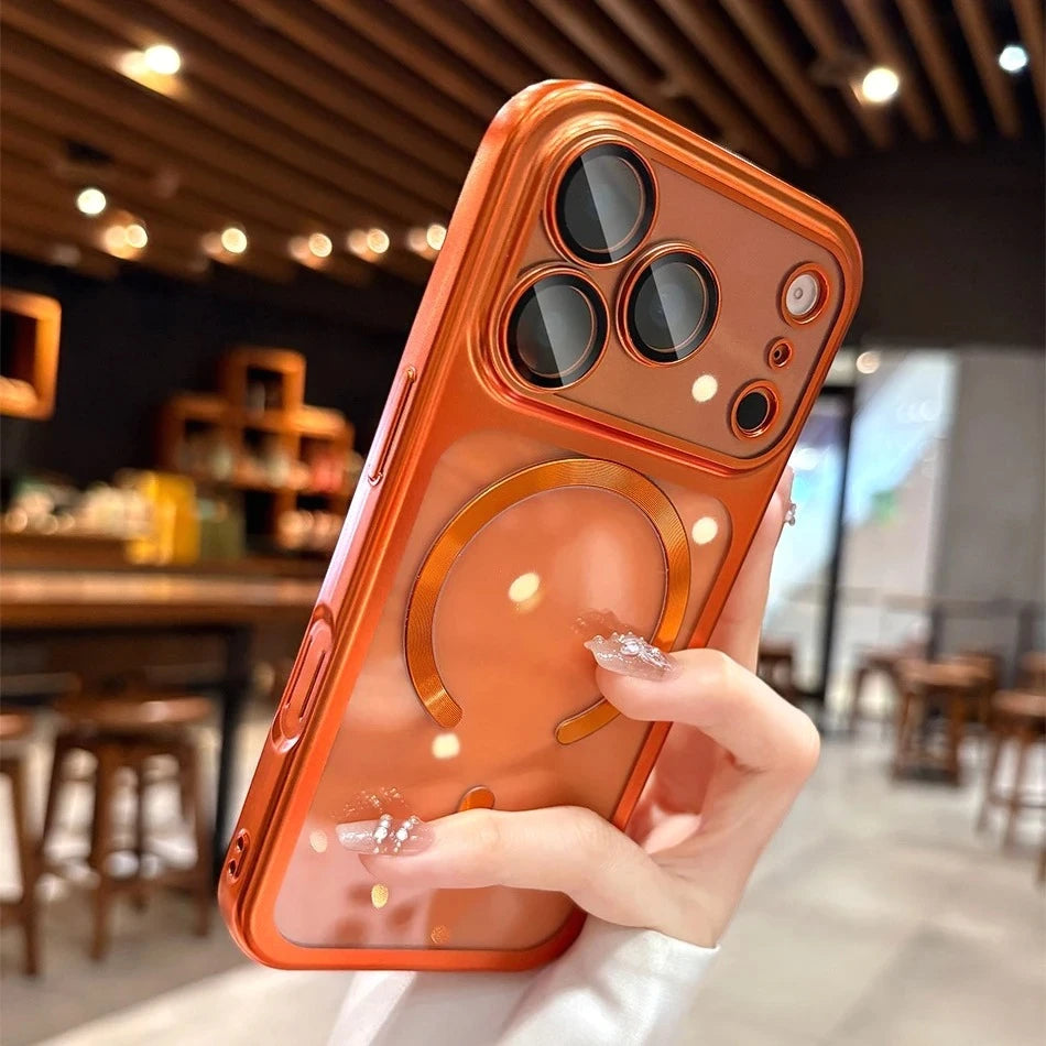 Transparent Magnetic Plating Case