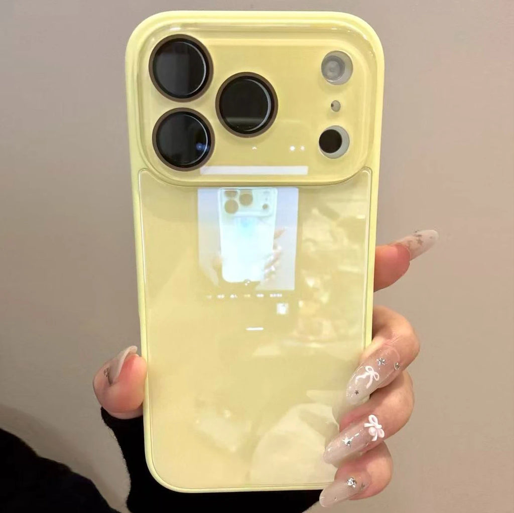 Candy Color Tempered Glass Case