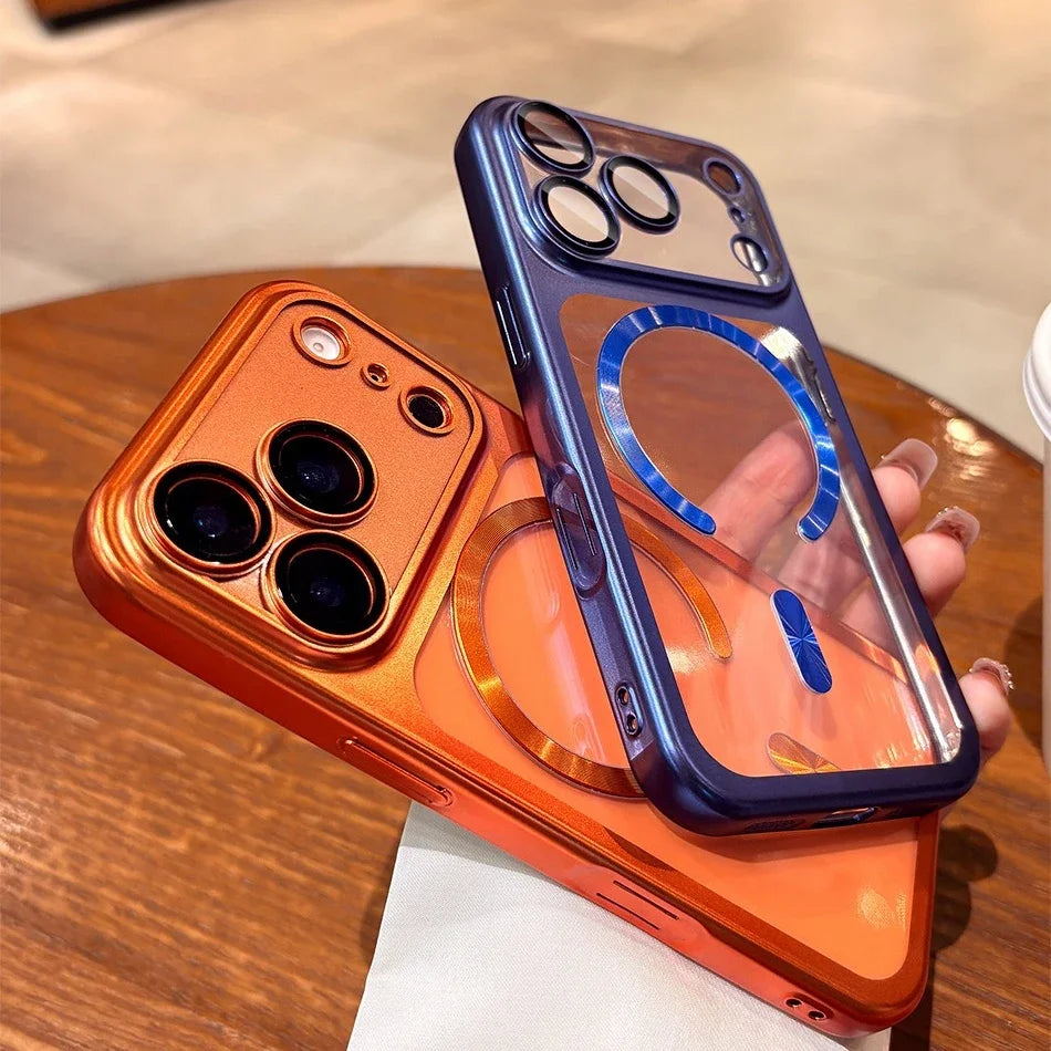 Transparent Magnetic Plating Case