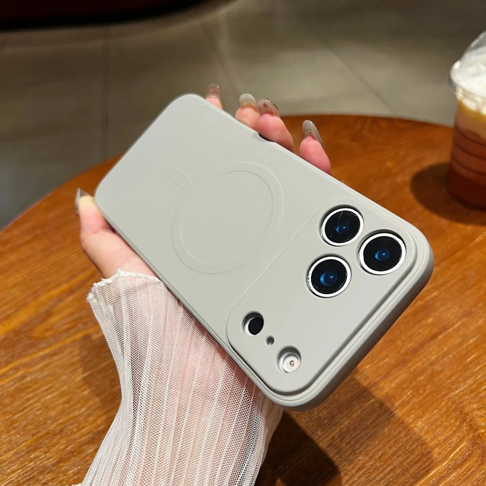 Soft Liquid Silicone MagSafe Case