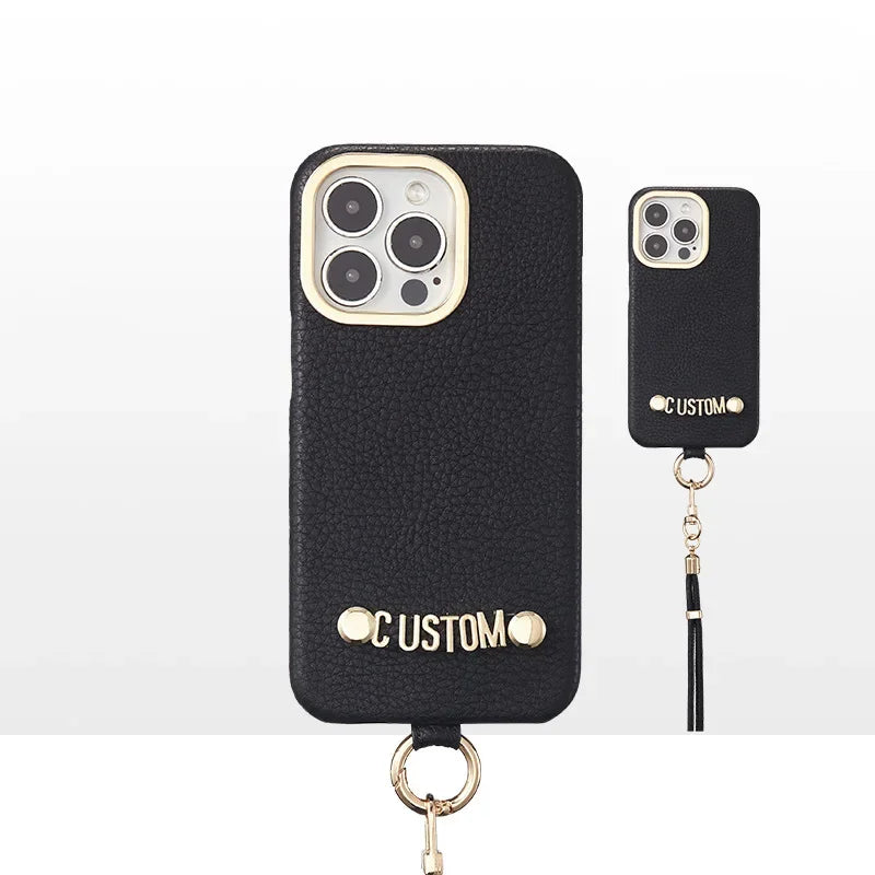 Custom Name Mini Lanyard Case