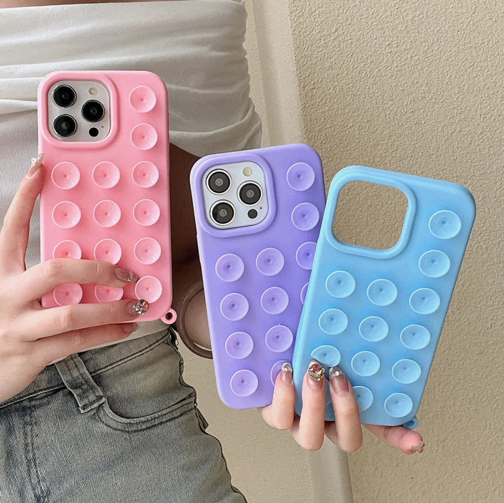 Suction Cup Soft Shockproof Case