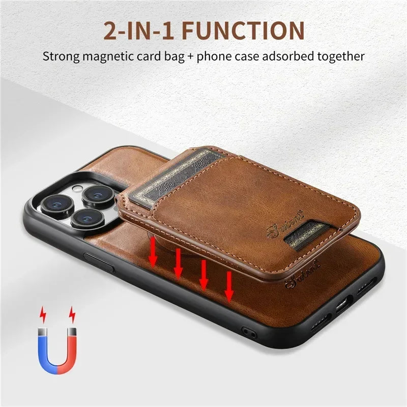 MagSafe 2-in-1 Wallet Leather Case