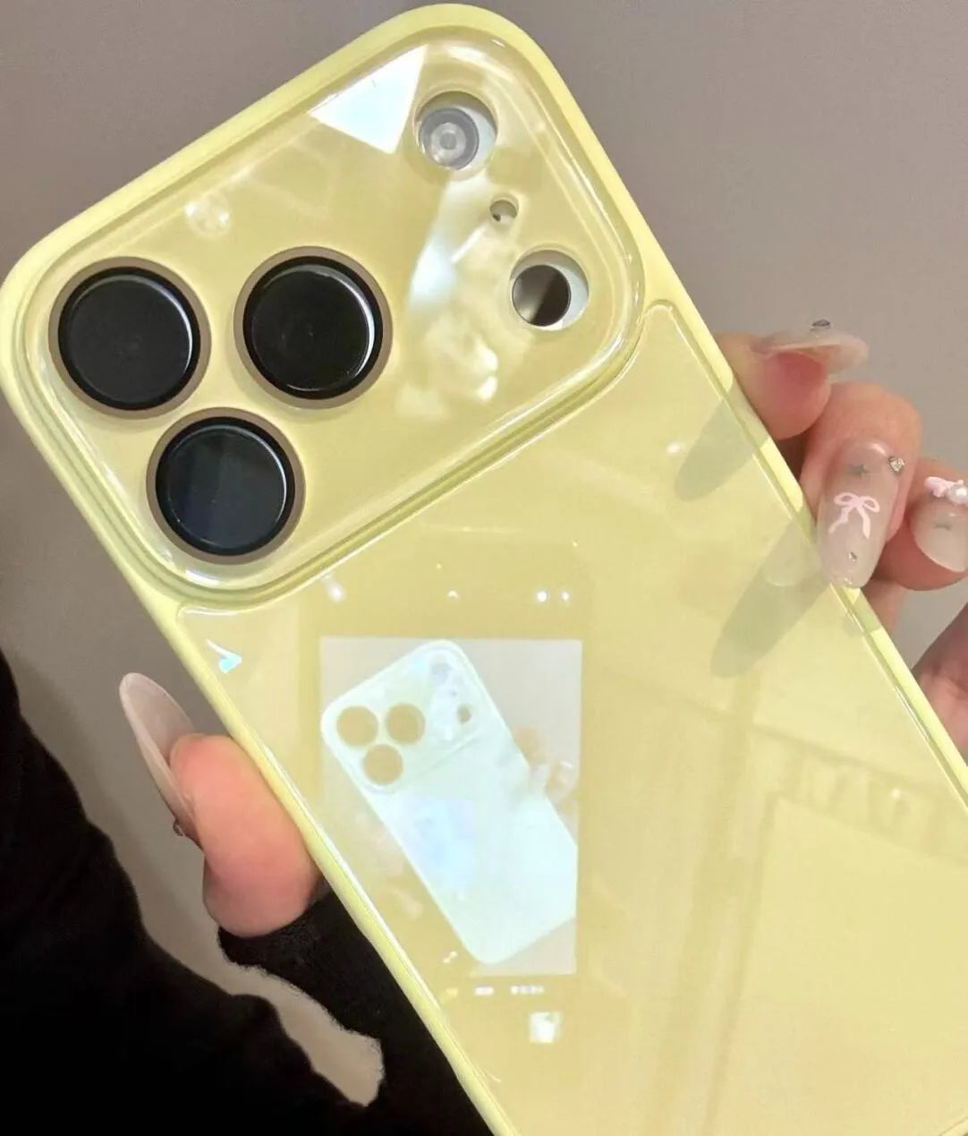Candy Color Tempered Glass Case