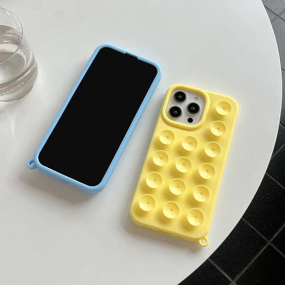 Suction Cup Soft Shockproof Case