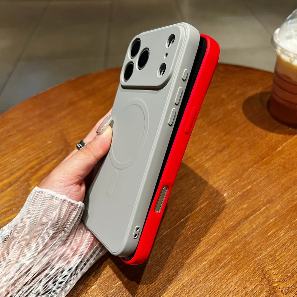 Soft Liquid Silicone MagSafe Case