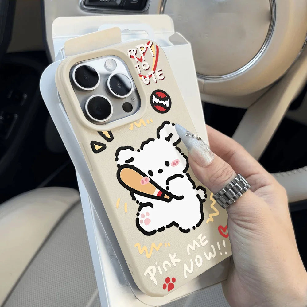 Oil Painting Cat Soft Case