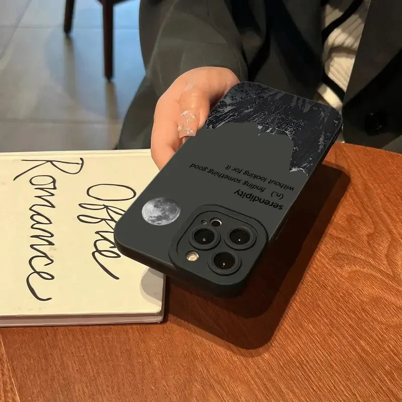 Black Lips Soft Silicone Case