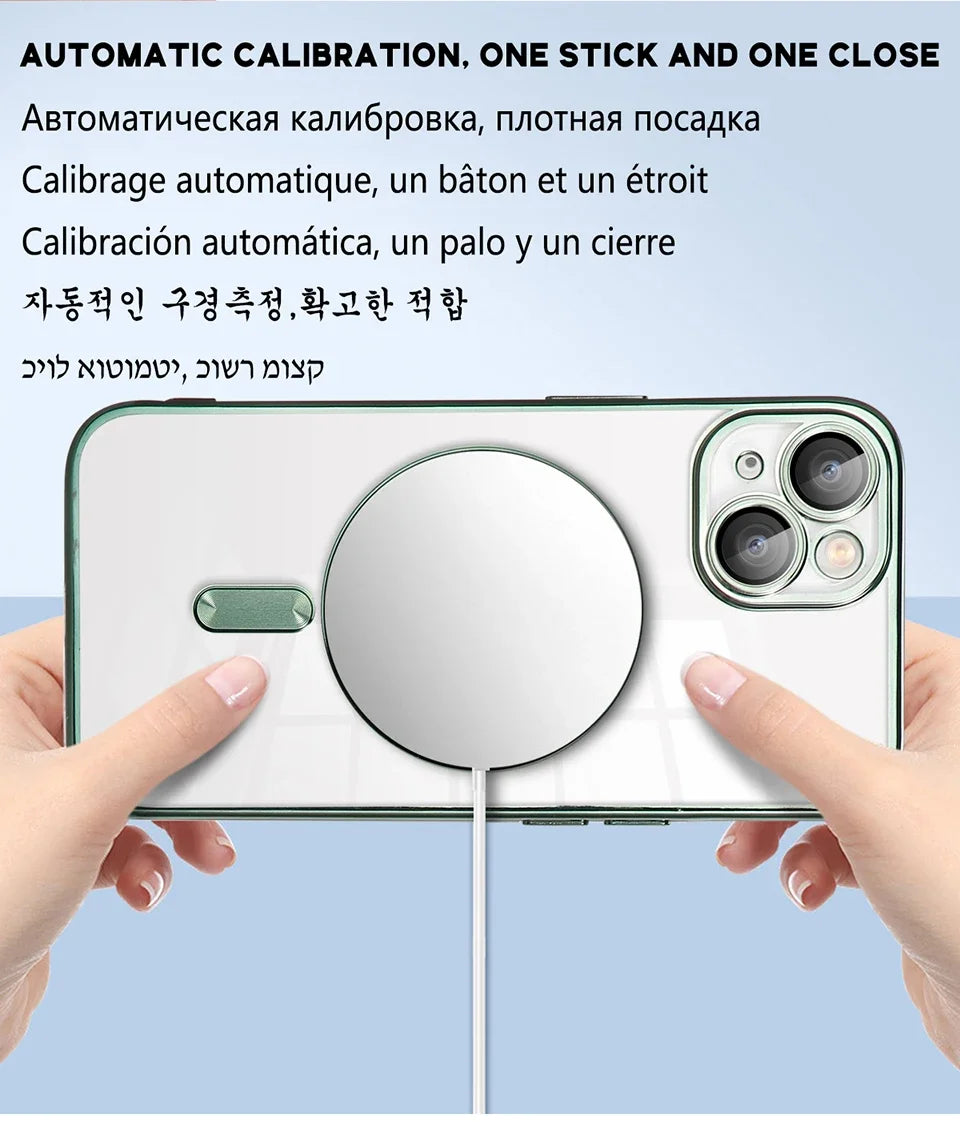 MagSafe Plating Lens Protector Case