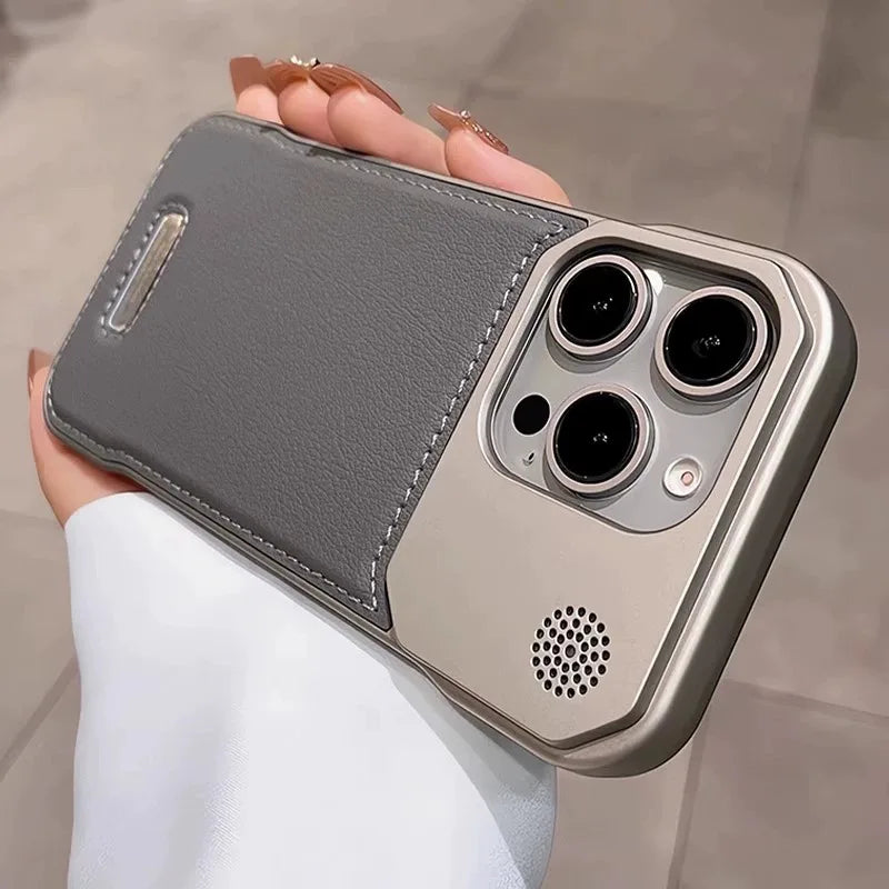 Frameless Armor Leather Case