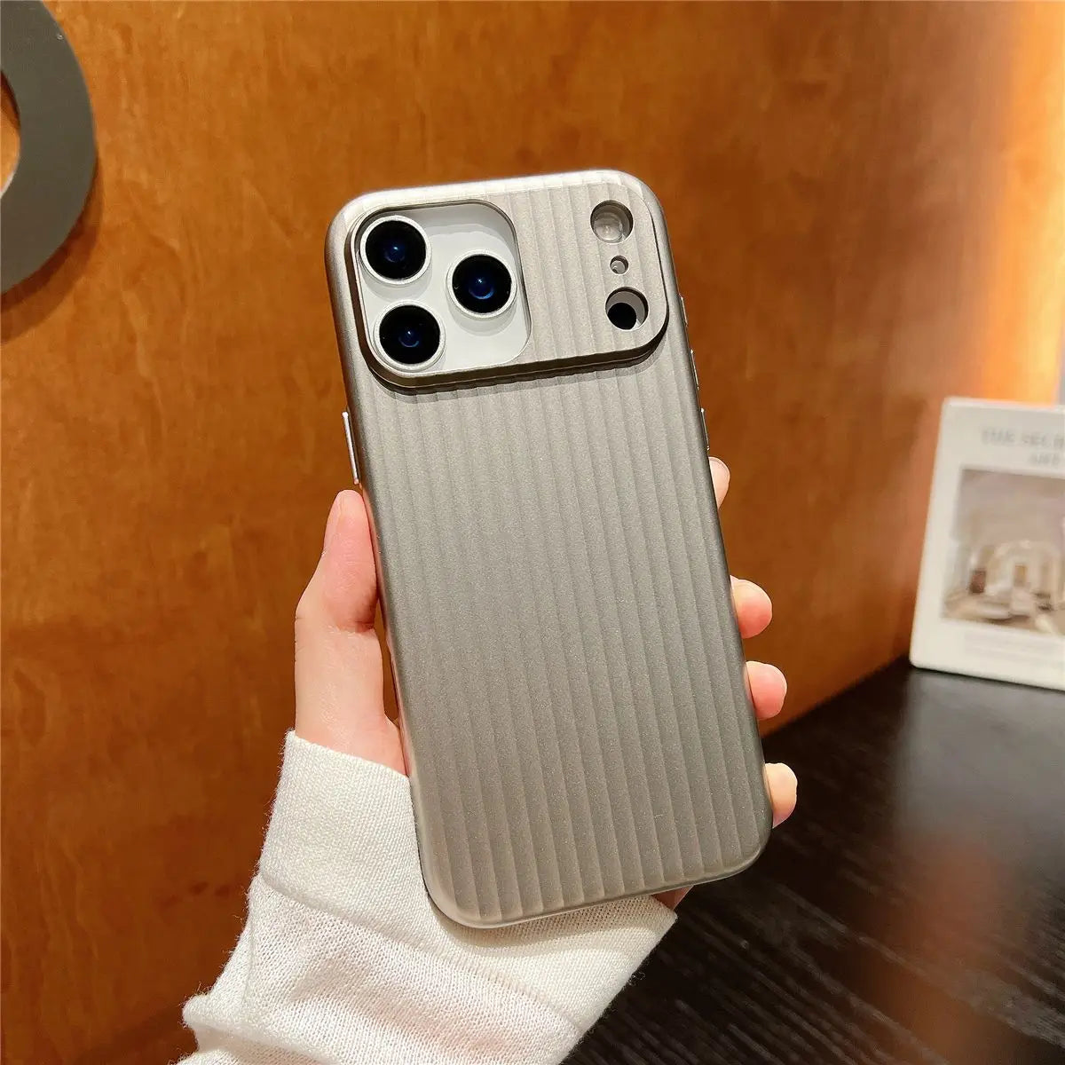 Titanium Glossy Hard Back Case