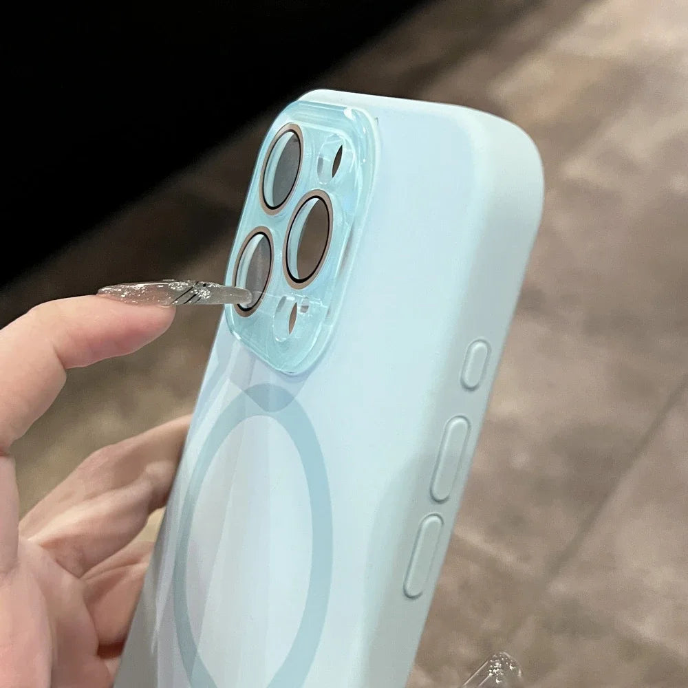 Liquid Silicone MagSafe Case