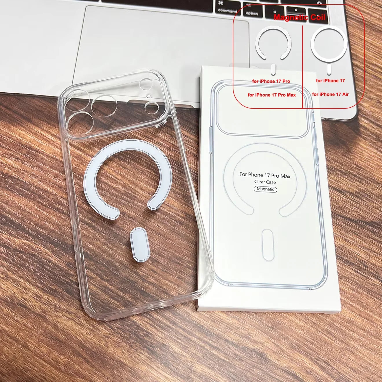 Crystal Clear Acrylic MagSafe Case