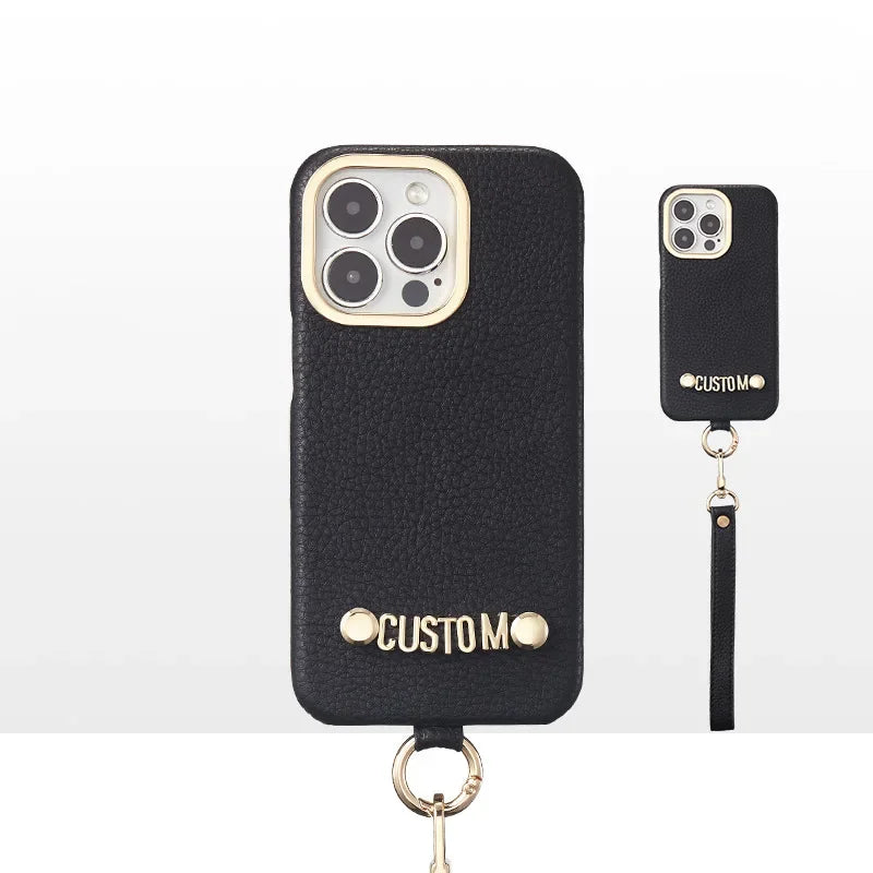 Custom Name Mini Lanyard Case