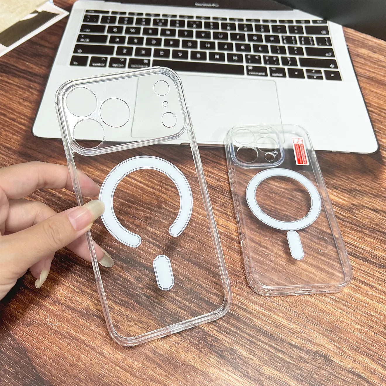 Crystal Clear Acrylic MagSafe Case