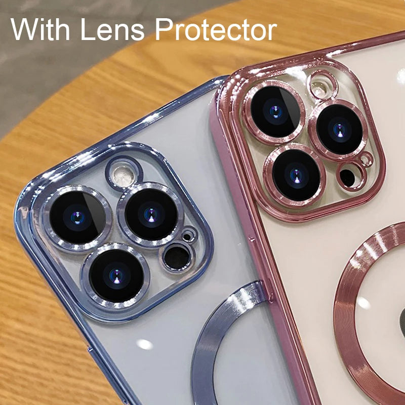 MagSafe Plating Lens Protector Case