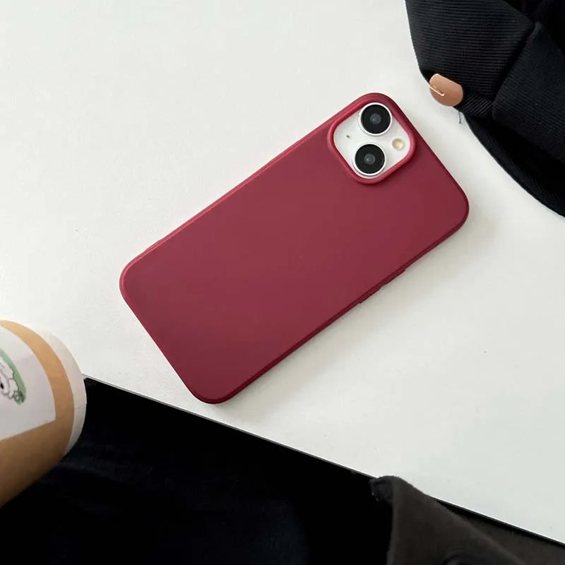 Candy Color Soft Shockproof Case