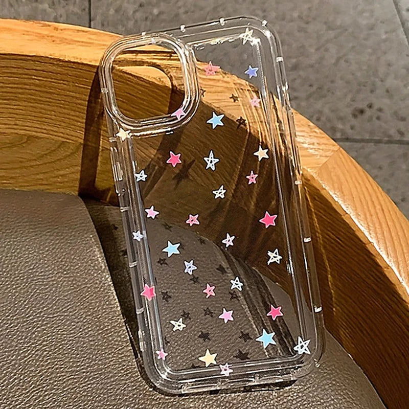 Colorful Broken Flowers Soft Case