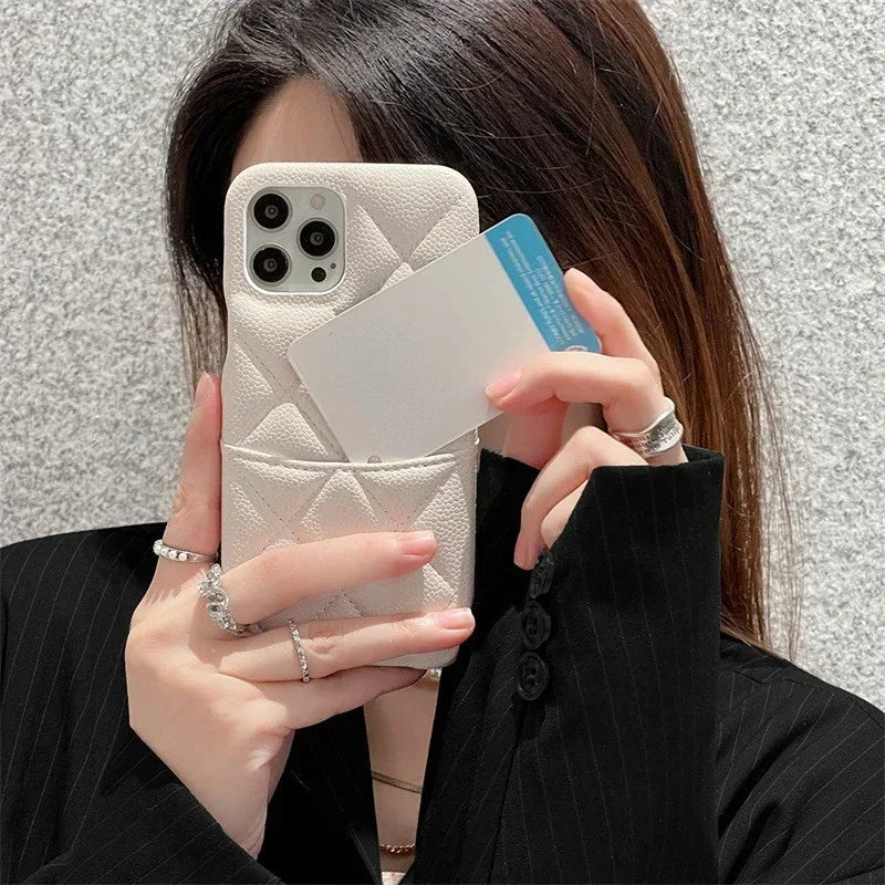 Crossbody Lanyard Wallet Case