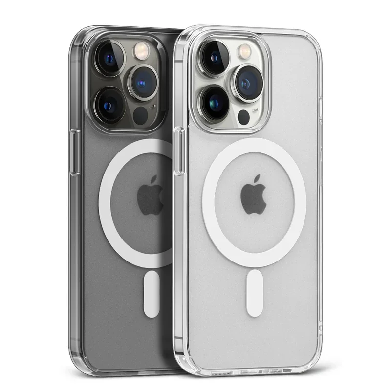 Magnetic Transparent MagSafe Case