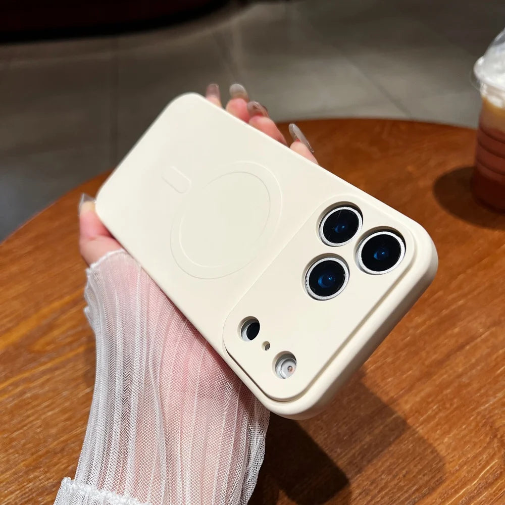 Soft Liquid Silicone MagSafe Case