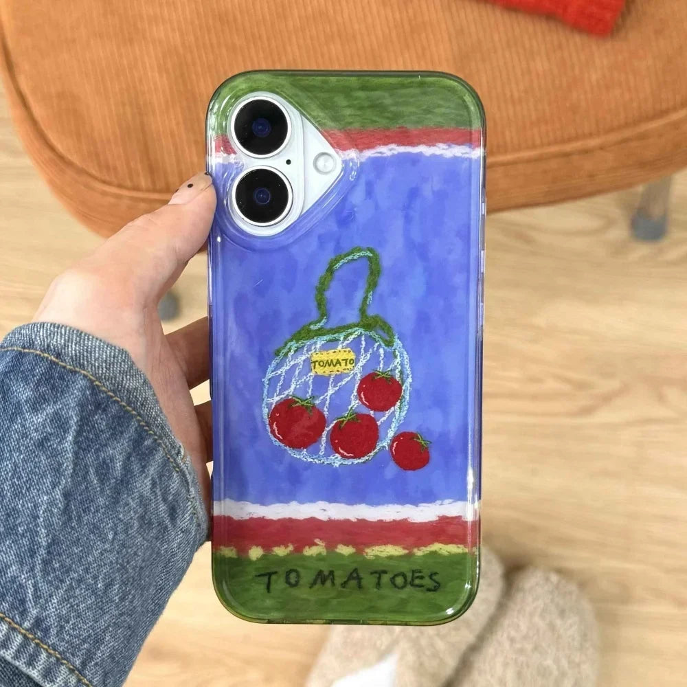 Tomato Painting 3D Vintage Case